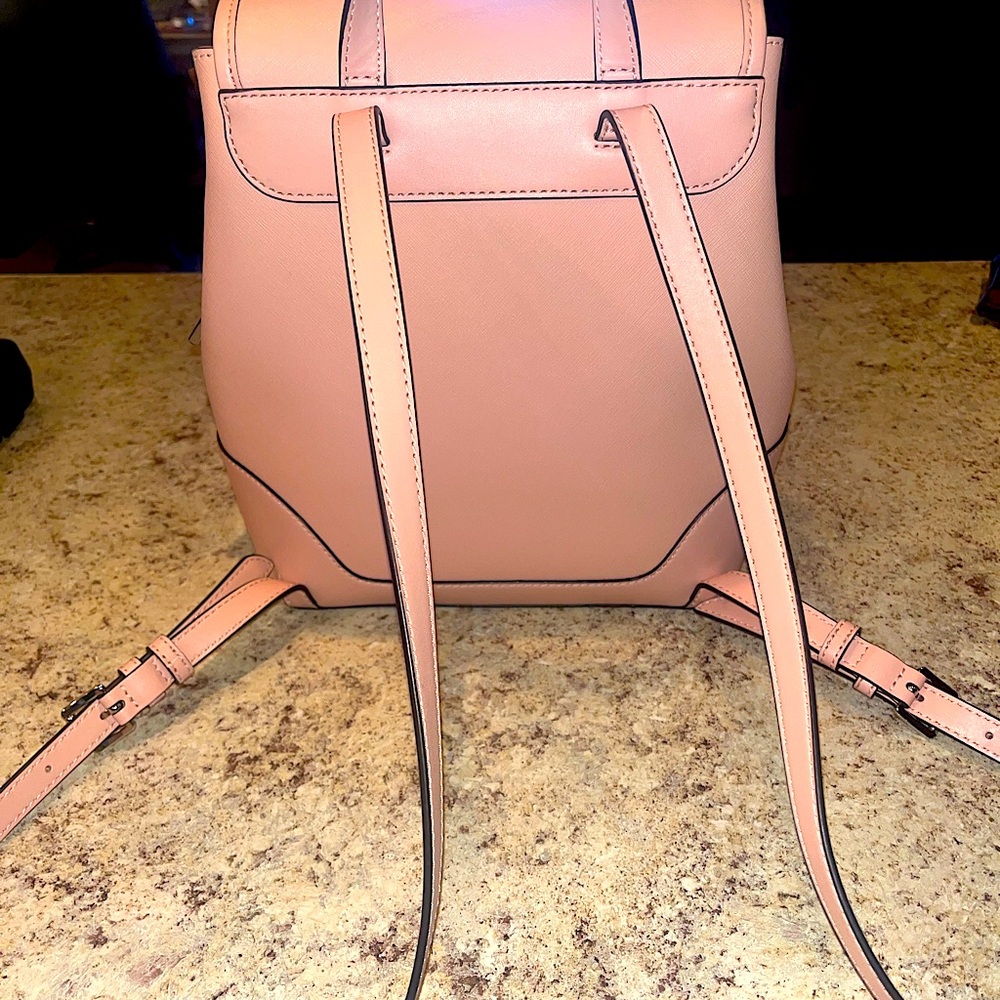 Michael Kors pastel pink backpack